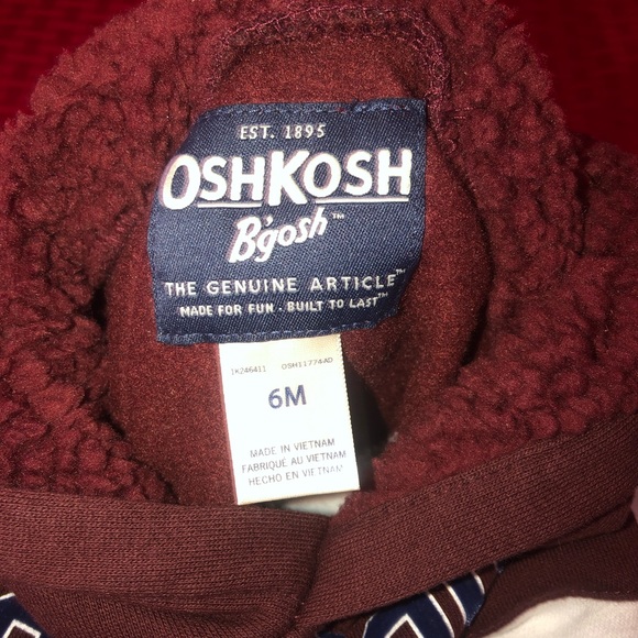 Oshkosh Infant Hoodie - Picture 5 of 5